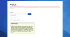 Desktop Screenshot of beta.exteres.com